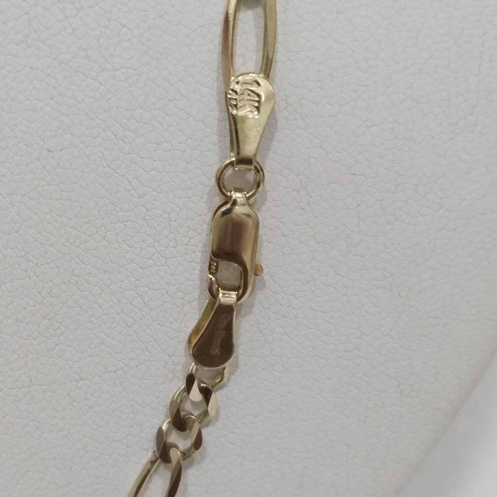 CADENA TEJIDO 3X1 11.9G 55 CM 14K (NUEVO)