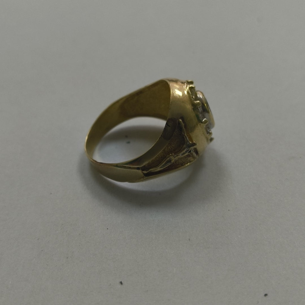 ANILLO ORO 14 K 8,70 GRMS (SEMINUEVO)