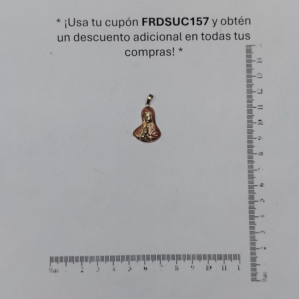 DIJE ORO COMBINADO 10 K 2,60 GRMS (SEMINUEVO)