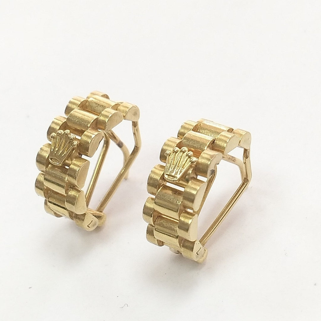 ARETES PAR ORO 18 K 10.8 GRMS (SEMINUEVO)