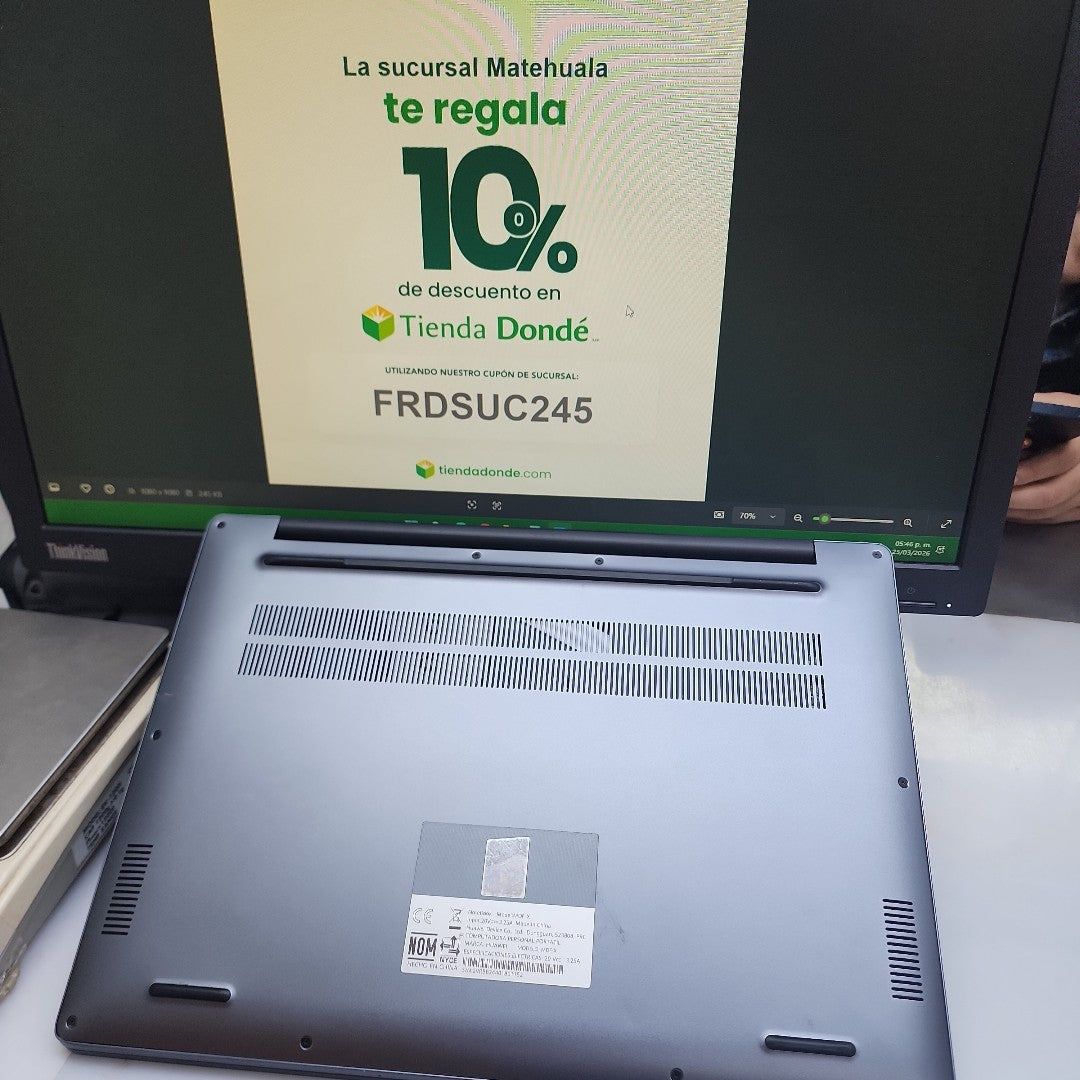 LAPTOP HUAWEI MATEBOOK D14 MDF-X (2024) 512 GB SSD 16 GB RAM (SEMINUEVO)
