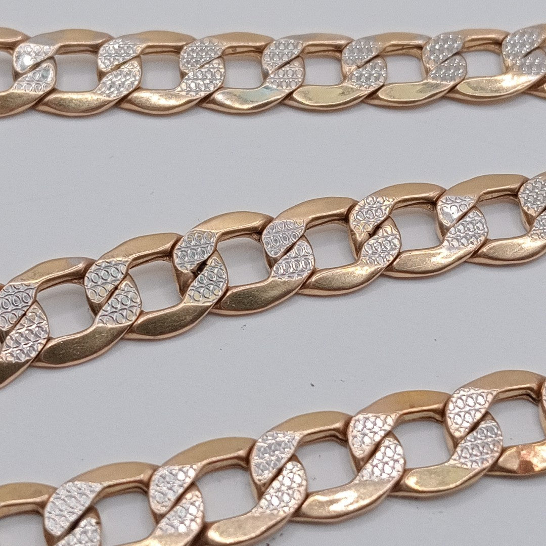 CADENA ORO,RODIADO 14 K 32,00 GRMS (SEMINUEVO)
