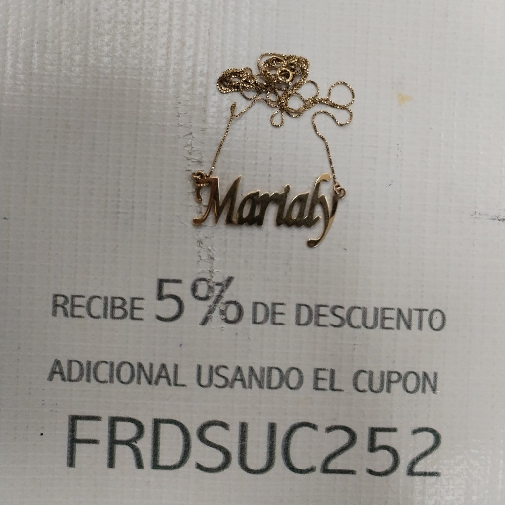 GARGANTILLA ORO 14 K 2,50 GRMS (SEMINUEVO)