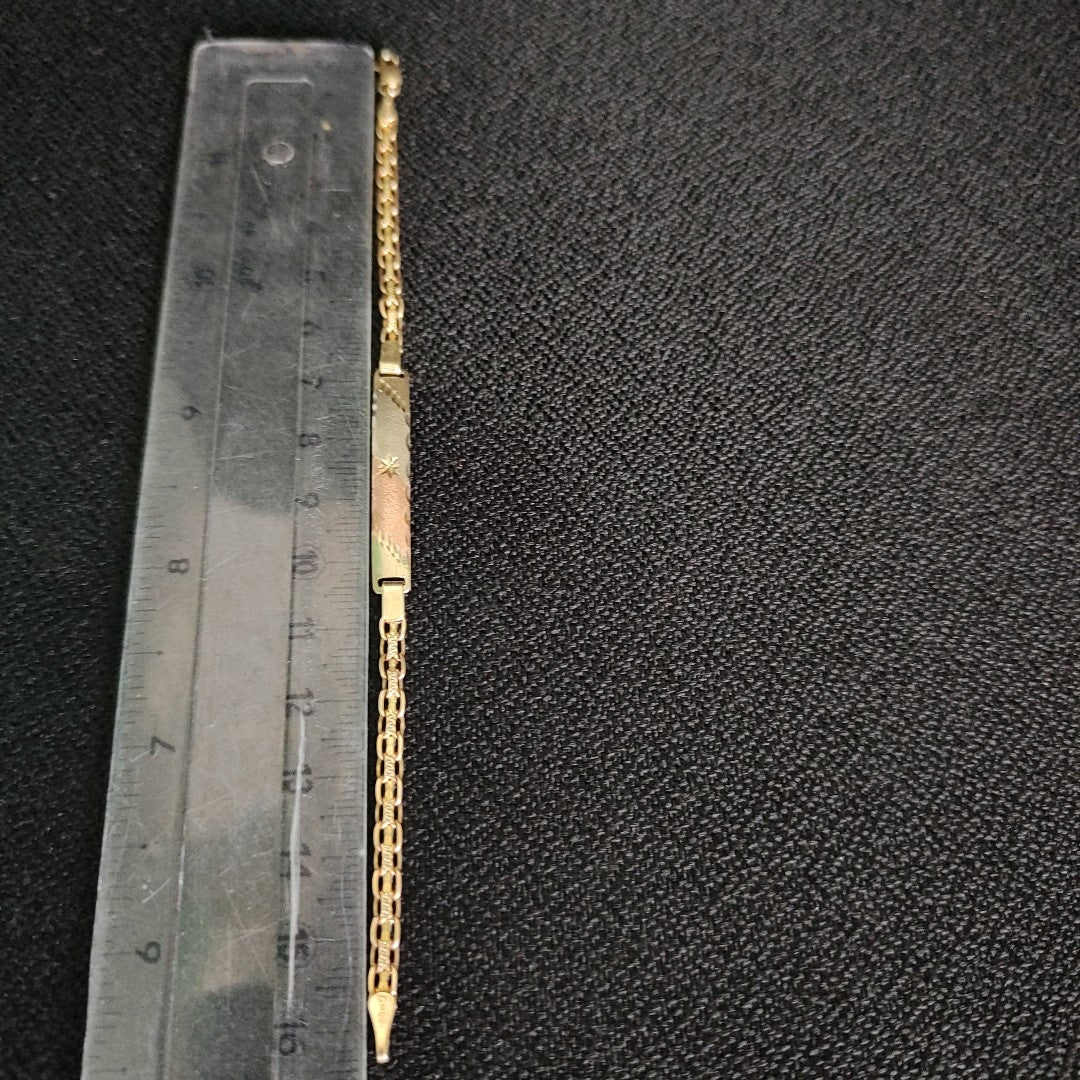 ESCLAVA ORO 10 K 3.6 GRMS (SEMINUEVO)