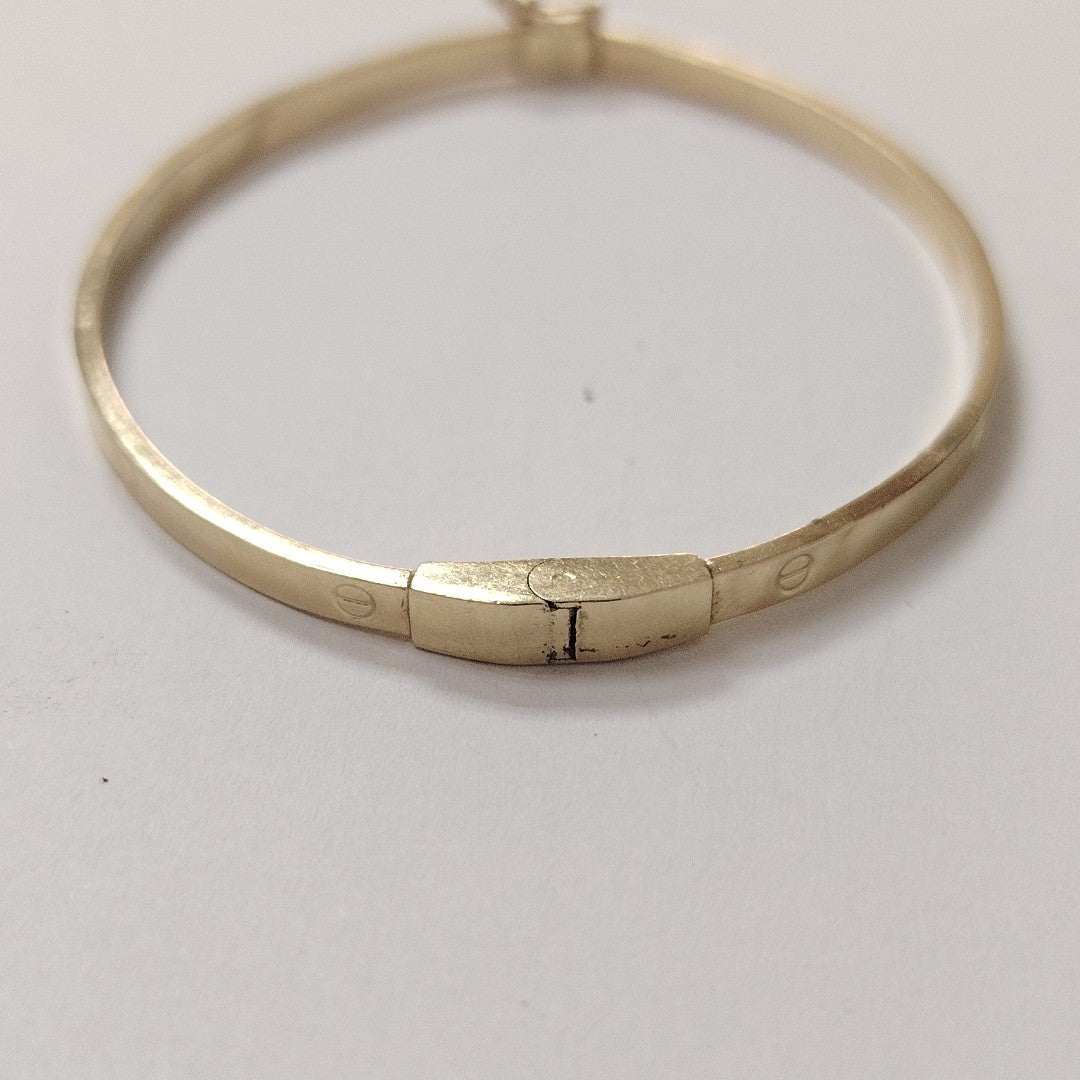 PULSERA RIGIDA ORO 10 K 5.1 GRMS (SEMINUEVO)