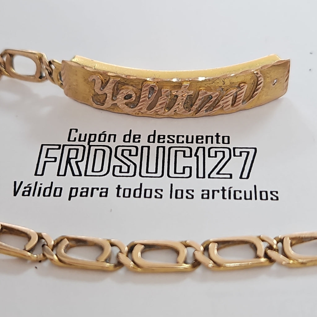 ESCLAVA ORO 10 K 10.1 GRMS (SEMINUEVO)
