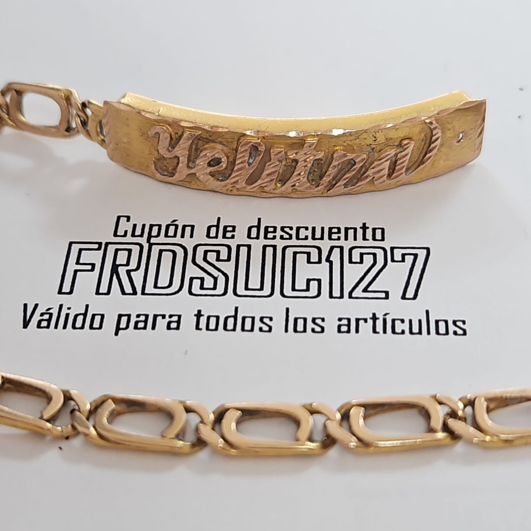 ESCLAVA ORO 10 K 10.1 GRMS (SEMINUEVO)