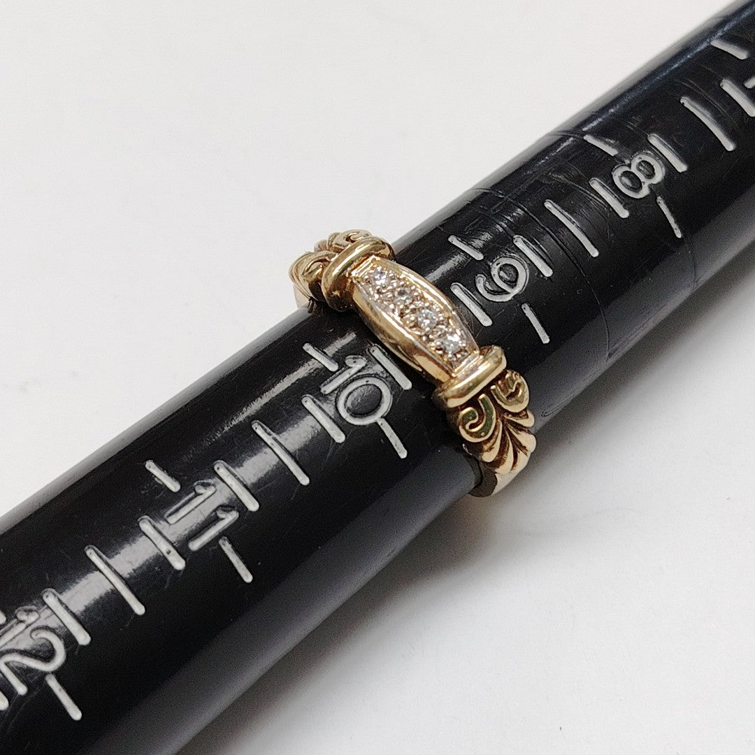ANILLO ORO 10 K 4,60 GRMS (SEMINUEVO)