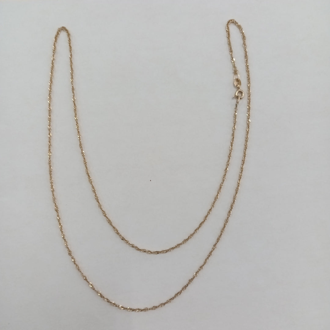 CADENA ORO 10 K 2,80 GRMS (SEMINUEVO)