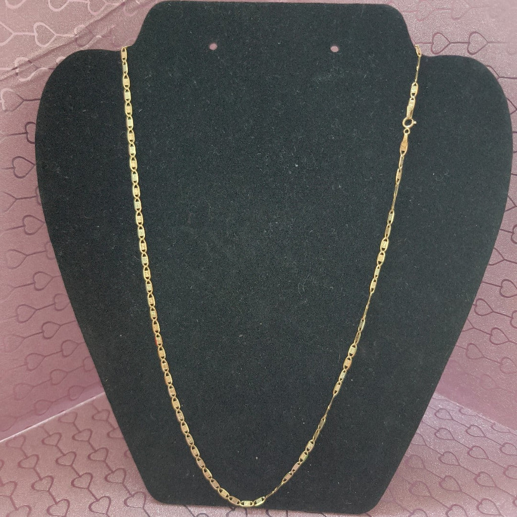 CADENA ORO COMBINADO 8 K 4,10 GRMS (SEMINUEVO)