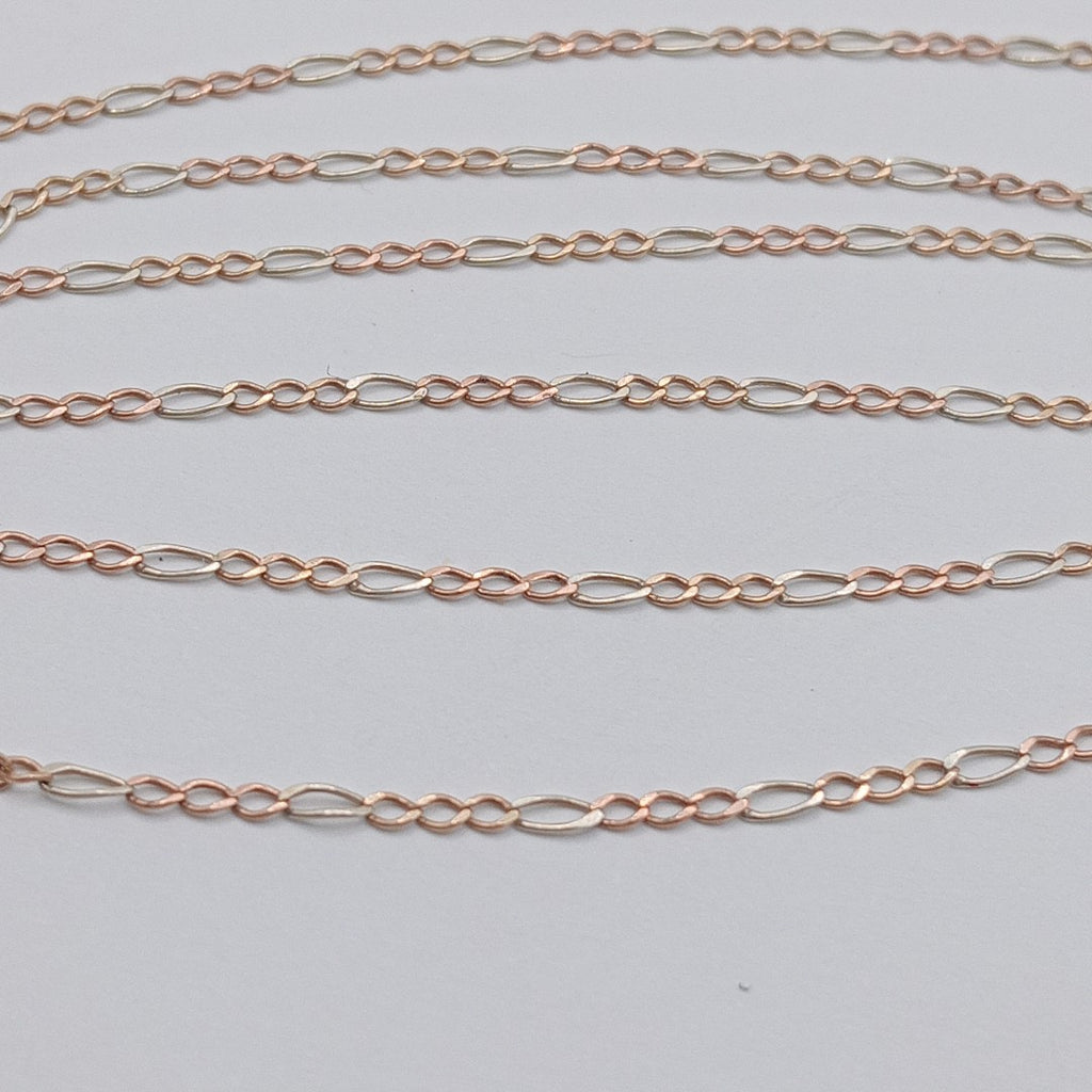 CADENA ORO COMBINADO 10 K 2.6 GRMS (SEMINUEVO)