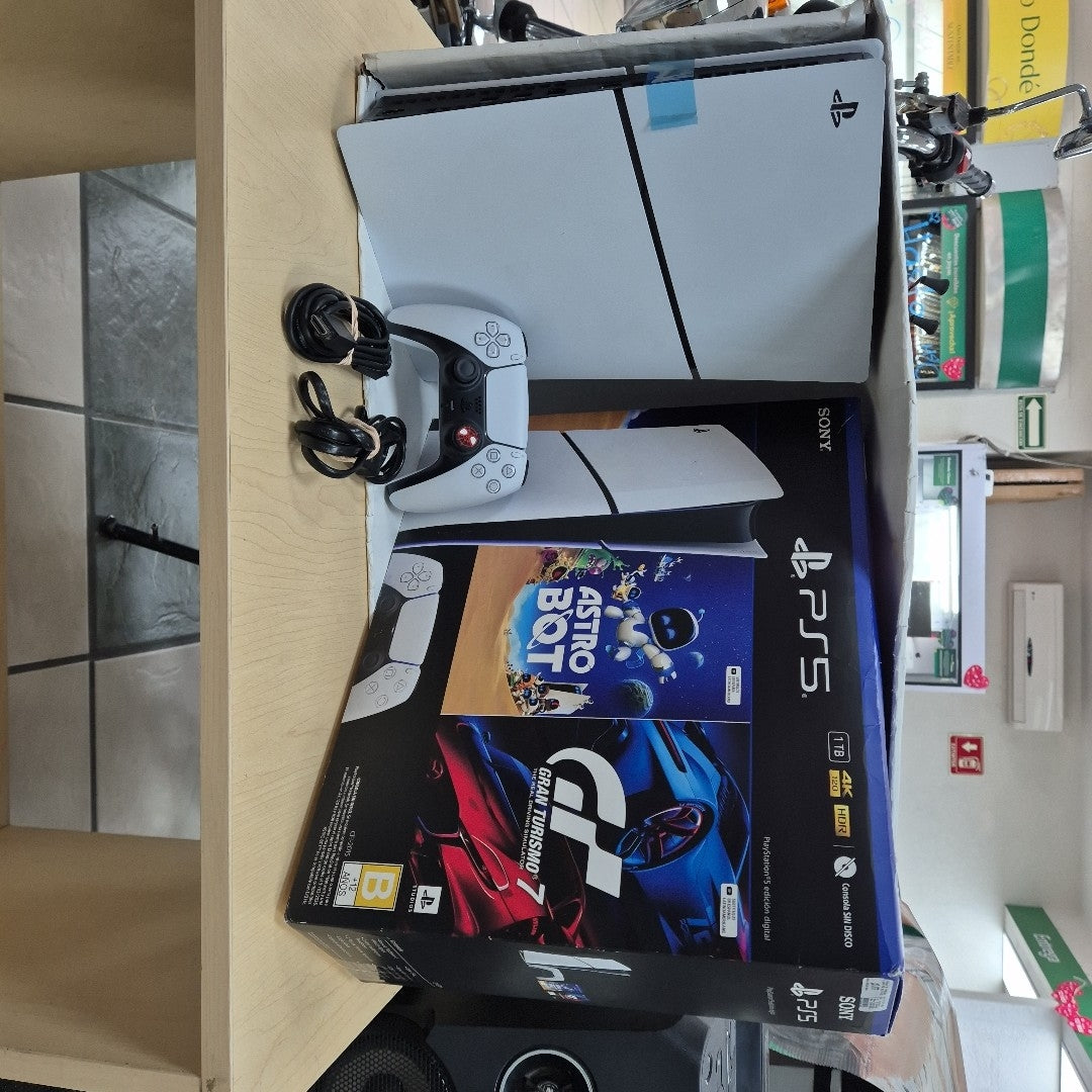CONSOLA DE VIDEOJUEGO SONY PS5 SLIM DIGITAL 1 TB SSD (SEMINUEVO)