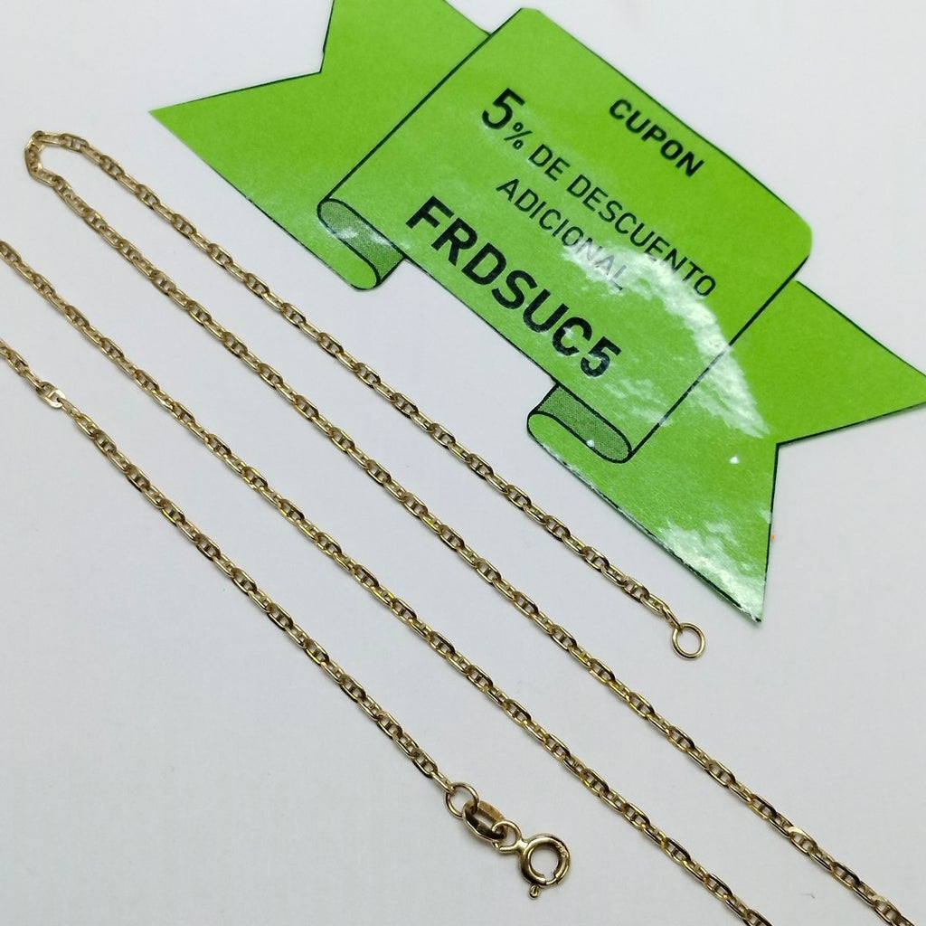 CADENA ORO 14 K 2.8 GRMS (SEMINUEVO)