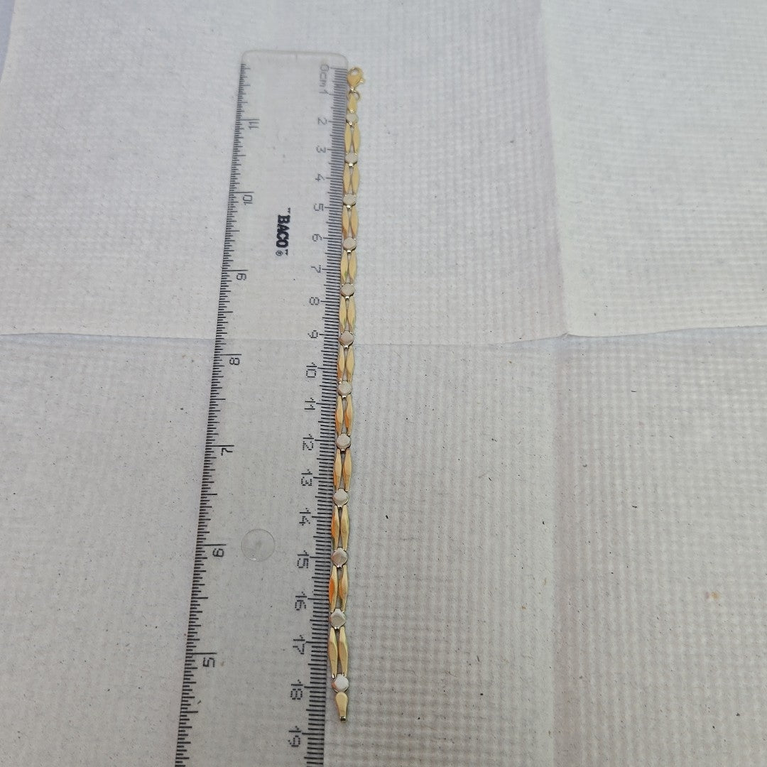 PULSERA ORO 14 K 3.8 GRMS (SEMINUEVO)
