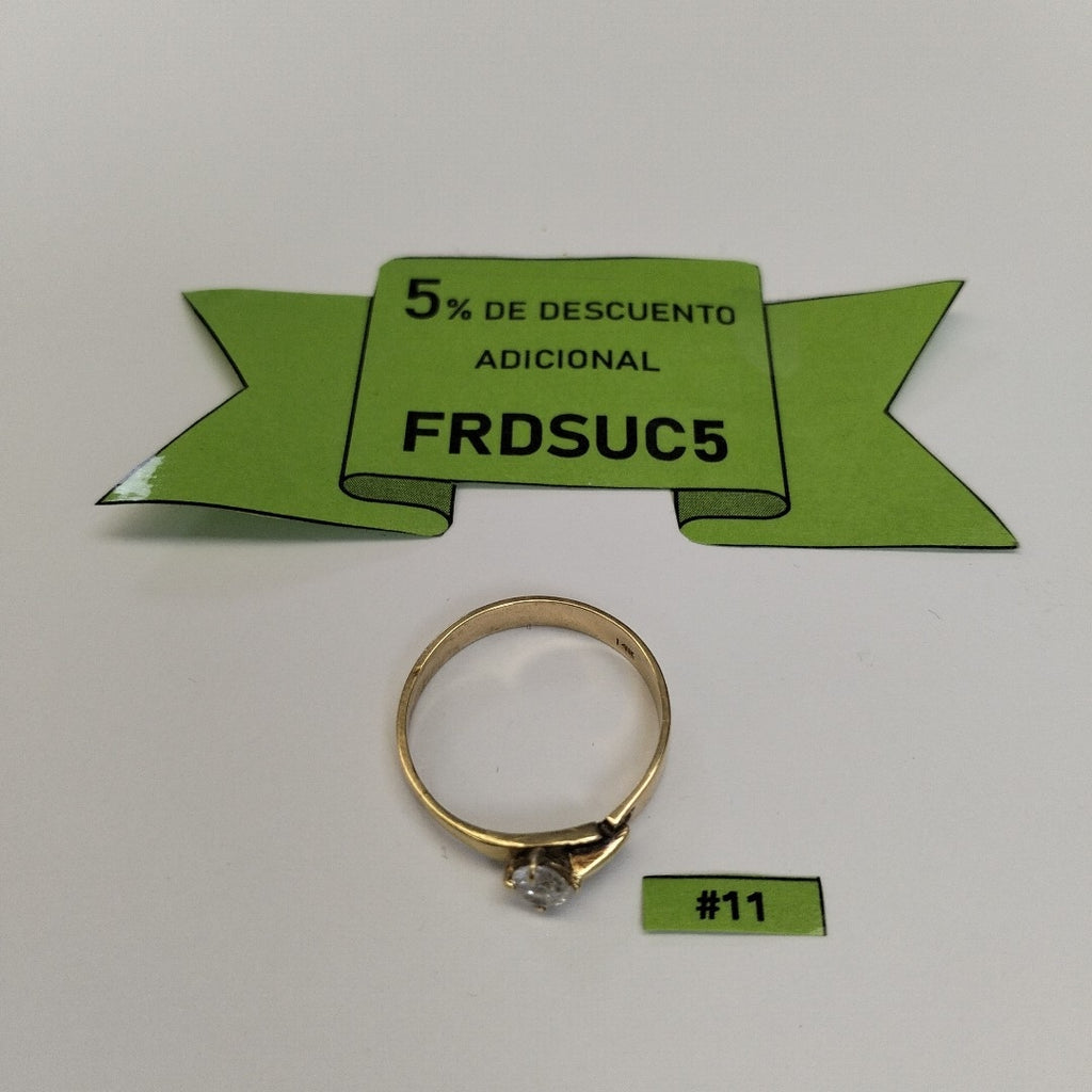 ANILLO ORO 14 K 2.8 GRMS (SEMINUEVO)