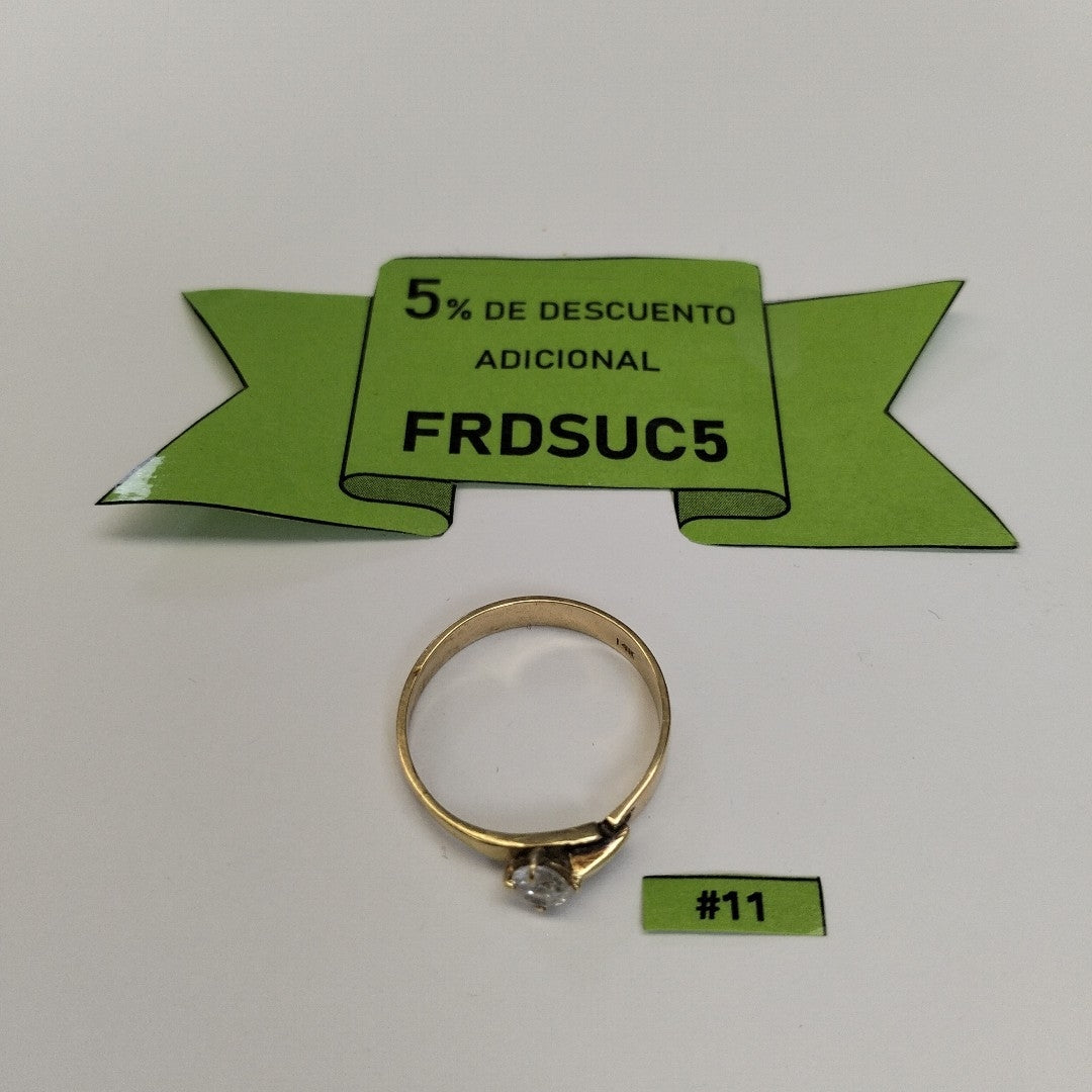 ANILLO ORO 14 K 2.8 GRMS (SEMINUEVO)