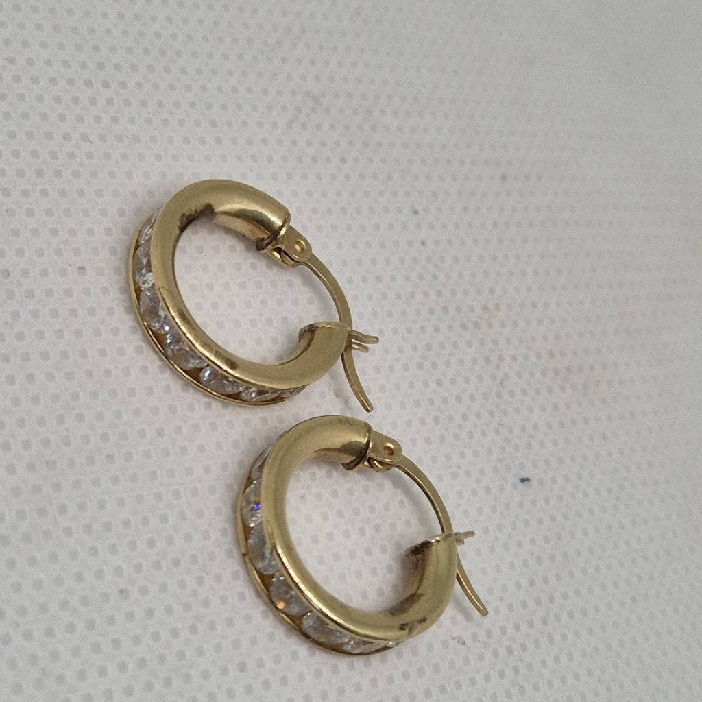 ARRACADAS PAR ORO 14 K 2.6 GRMS (SEMINUEVO)