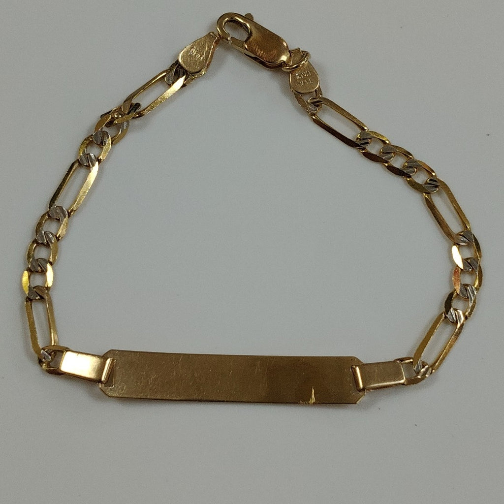 ESCLAVA ORO,RODIADO 14 K 4,60 GRMS (SEMINUEVO)
