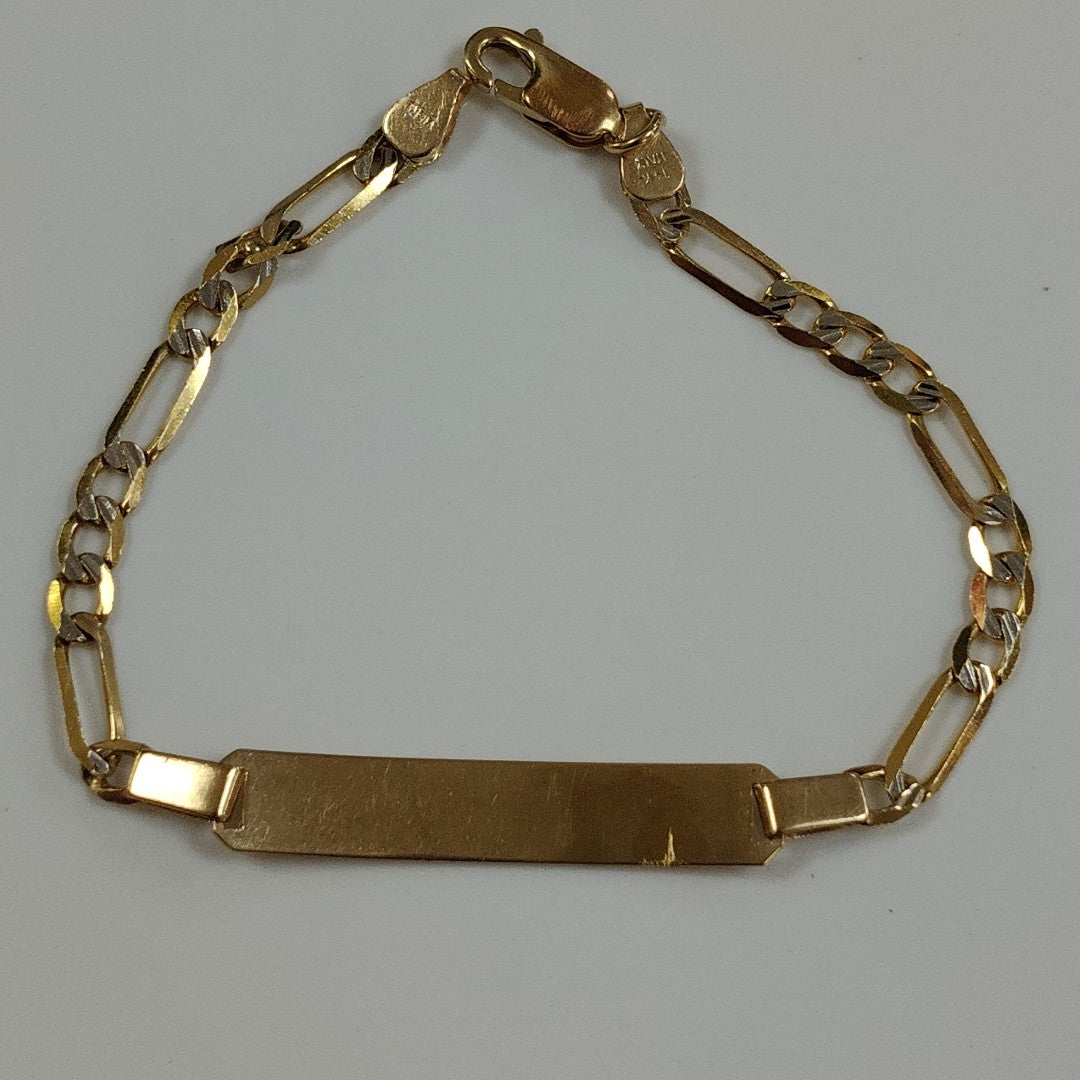 ESCLAVA ORO,RODIADO 14 K 4,60 GRMS (SEMINUEVO)