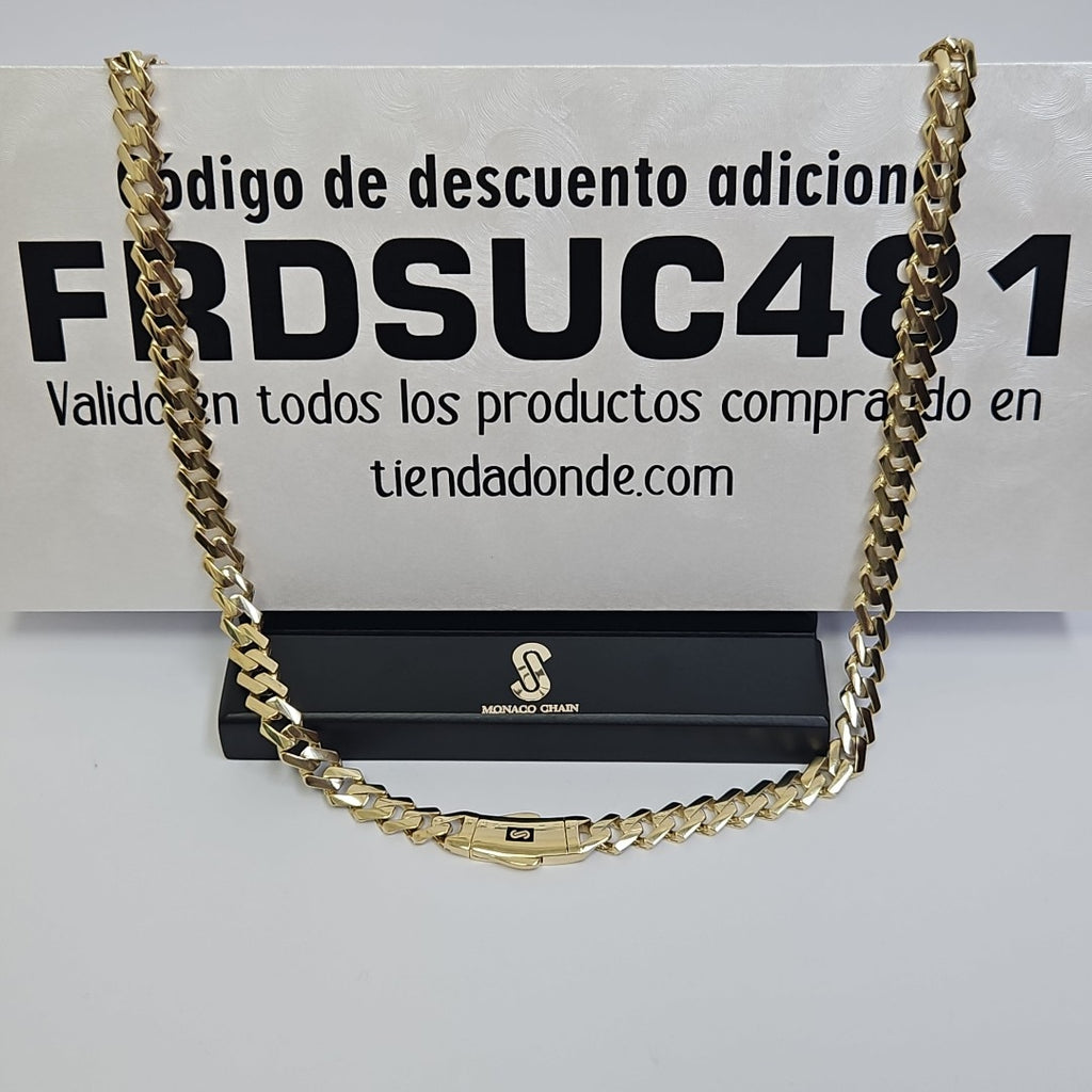 CADENA MONACO ORO 10K 20.5 (NUEVO)