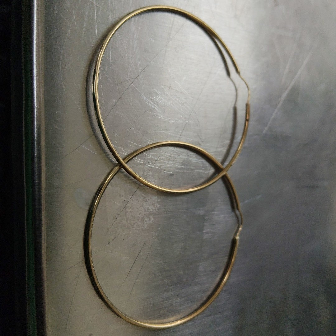 ARRACADAS PAR ORO 10 K 2.6 GRMS (SEMINUEVO)