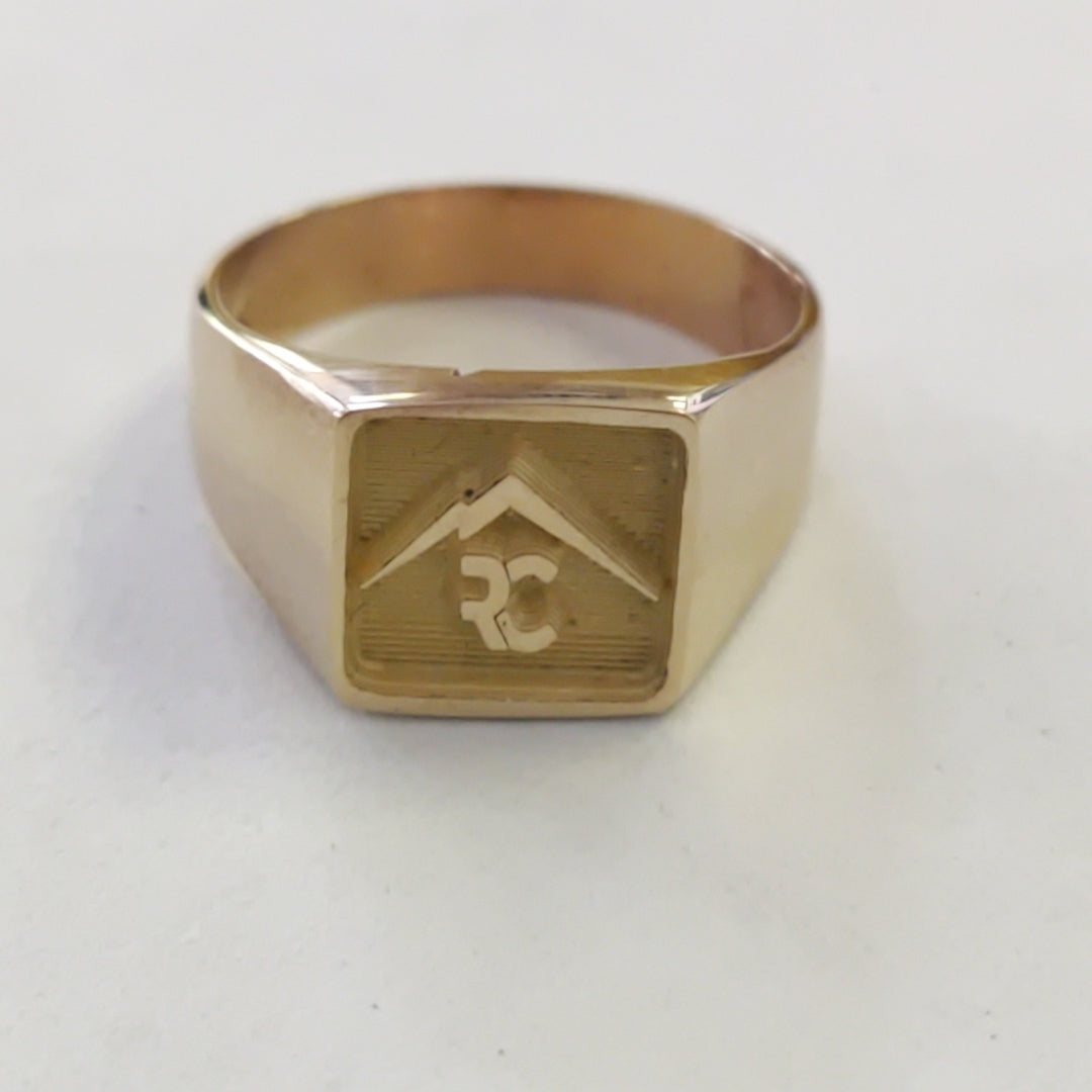 ANILLO ORO 10 K 7.9 GRMS (SEMINUEVO)