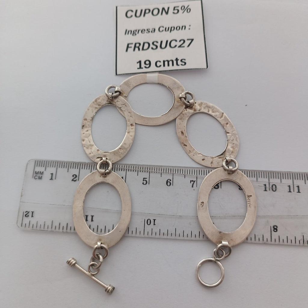 PULSERA PLATA 12.8 GRMS (SEMINUEVO)
