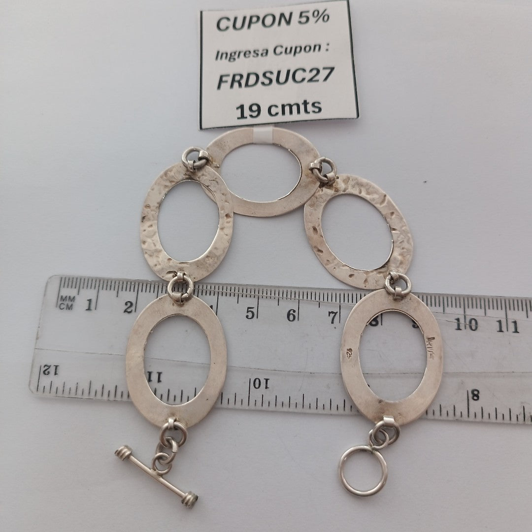 PULSERA PLATA 12.8 GRMS (SEMINUEVO)