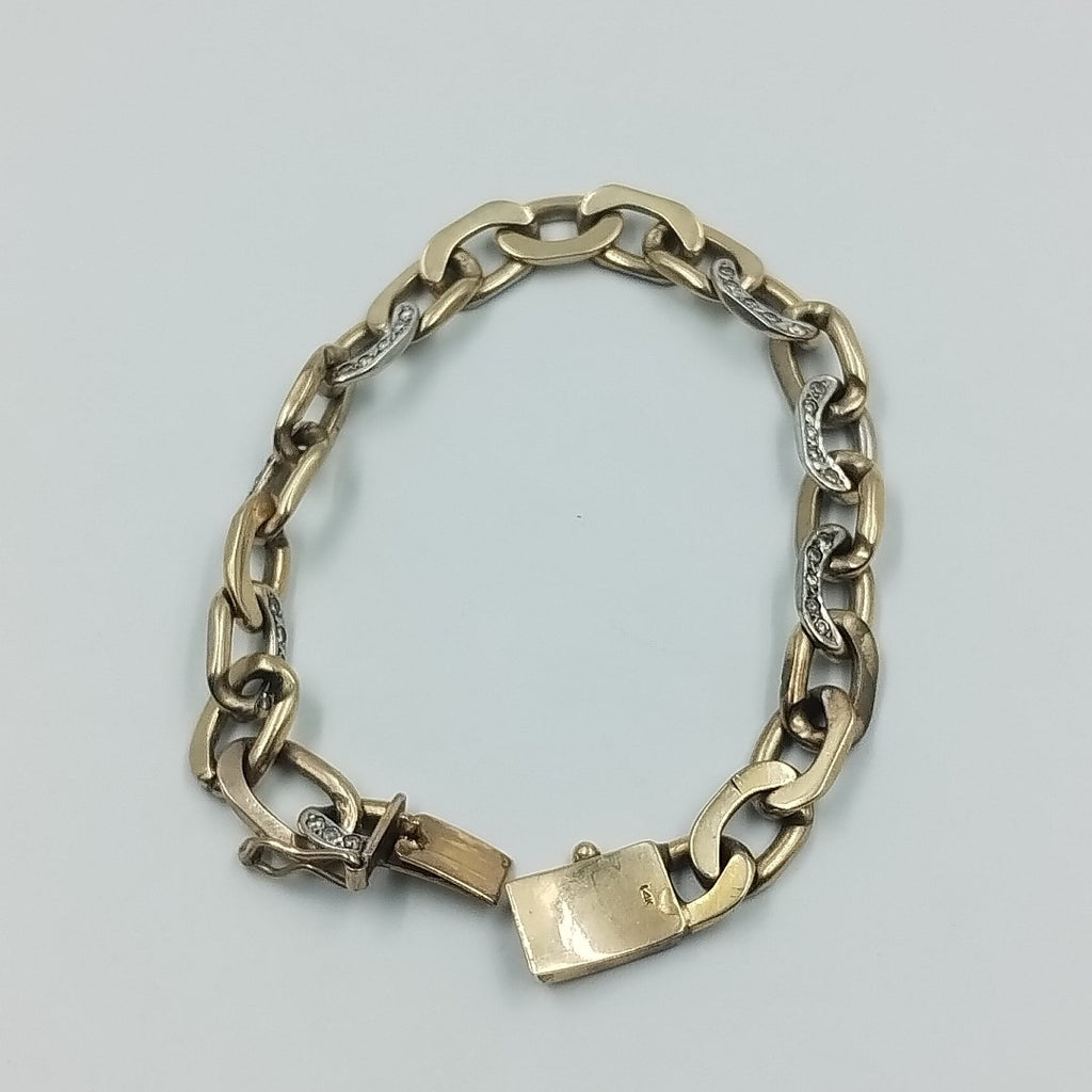 PULSERA ORO 14 K 38.1 GRMS (SEMINUEVO)