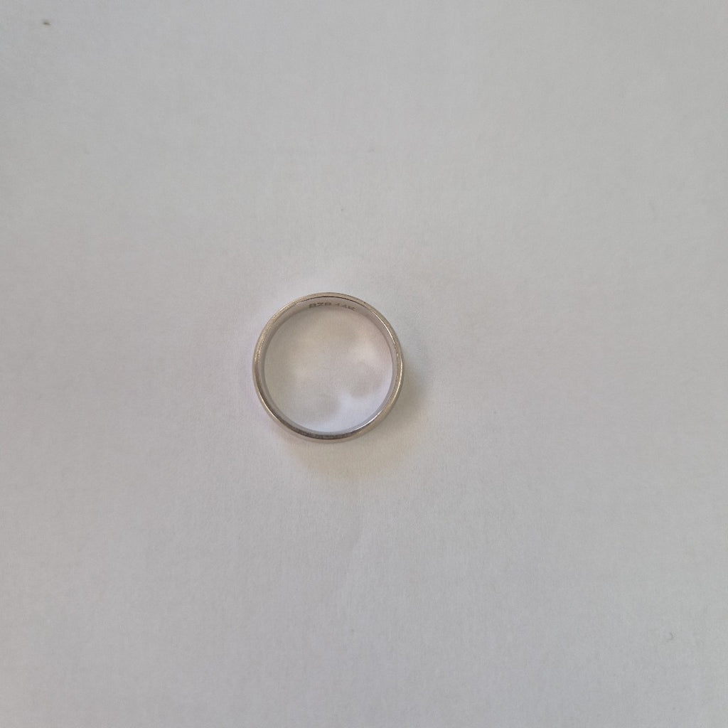 ARGOLLA ORO BLANCO 14 K 2.4 GRMS (SEMINUEVO)