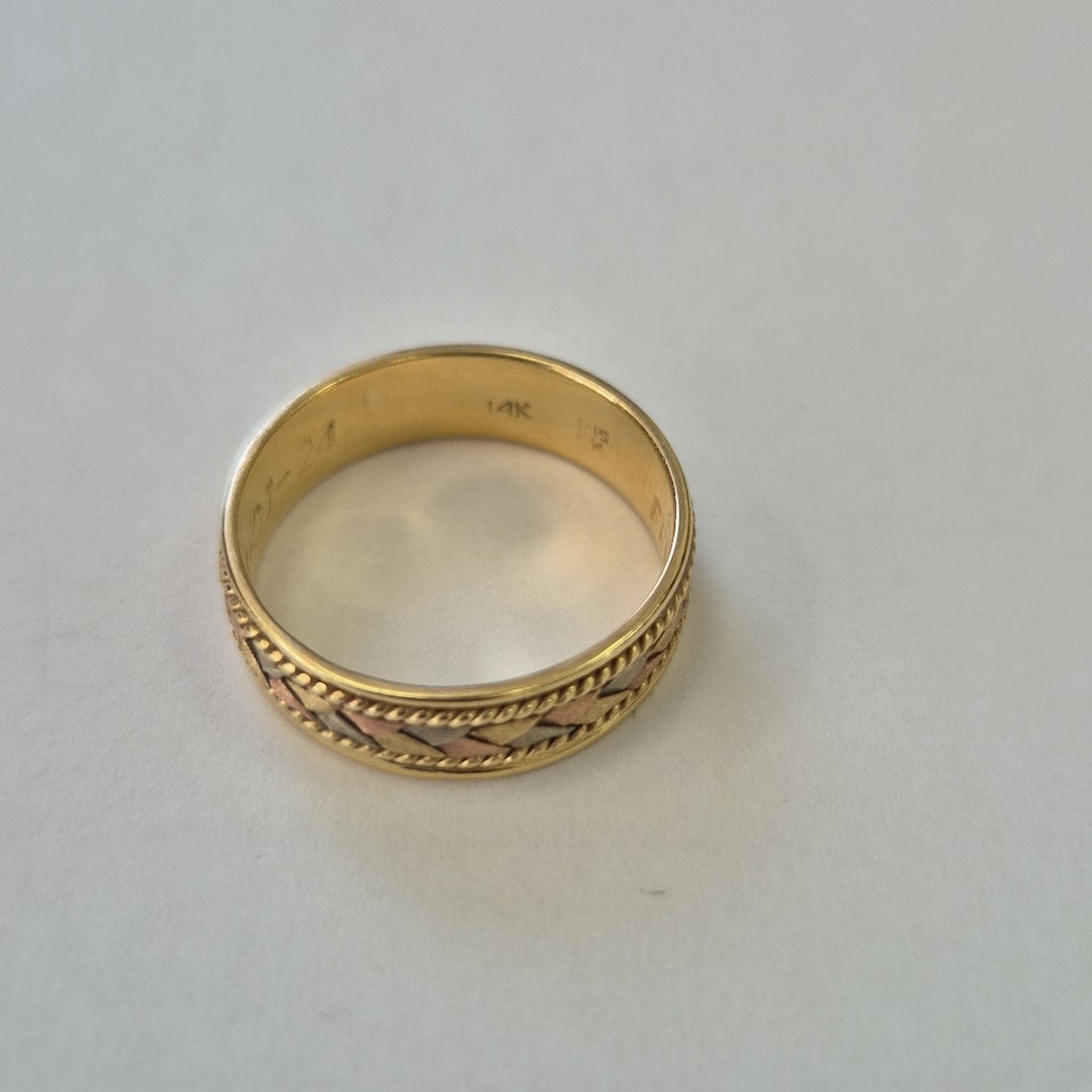 ARGOLLA ORO 14 K 4.5 GRMS (SEMINUEVO)