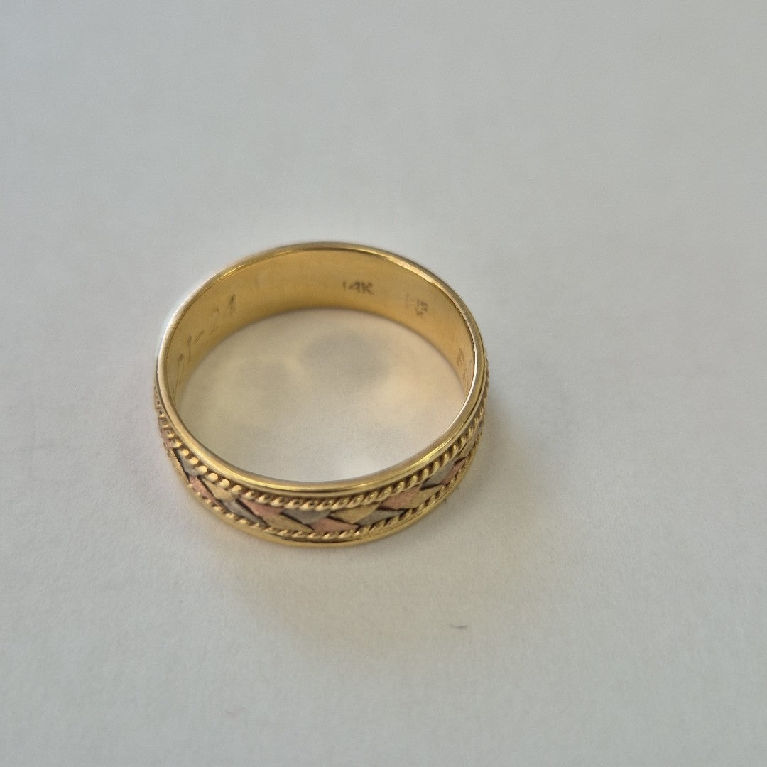 ARGOLLA ORO 14 K 4.5 GRMS (SEMINUEVO)