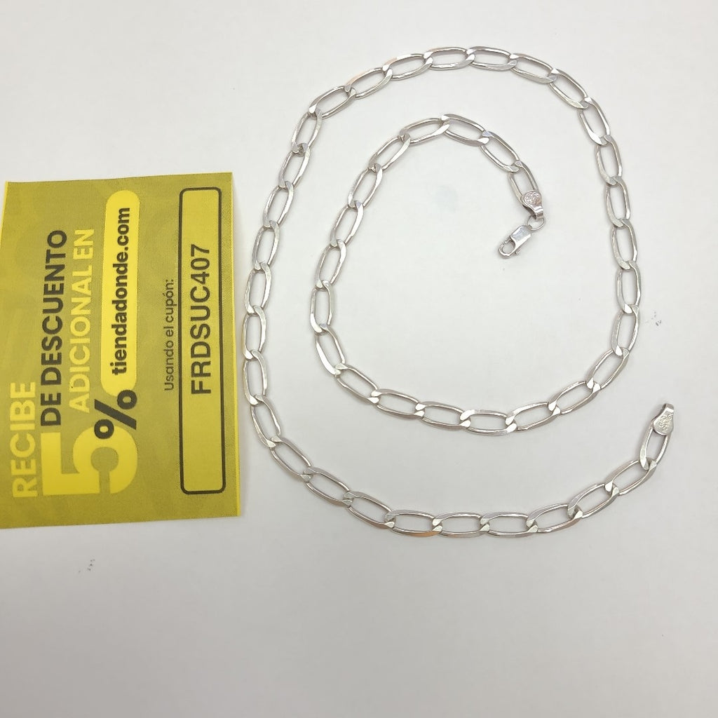 CADENA PLATA 23,90 GRMS (SEMINUEVO)