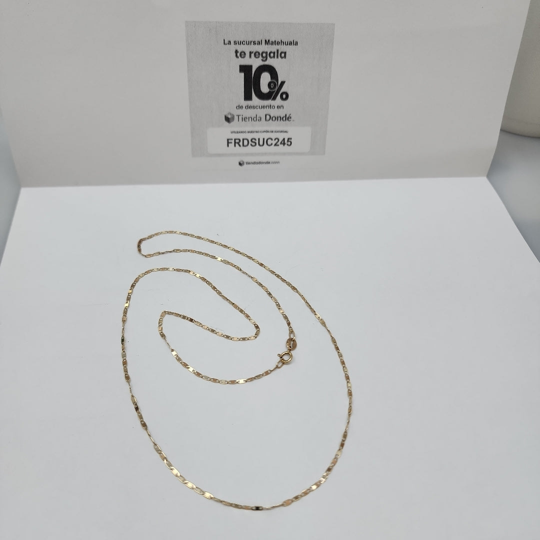 CADENA ORO 10 K 1.4 GRMS (SEMINUEVO)