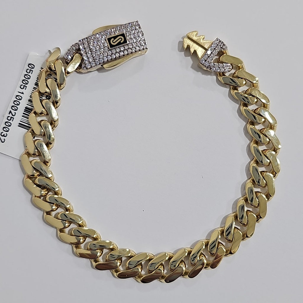 PULSERA MONACO ORO 14K 9.7 (NUEVO)