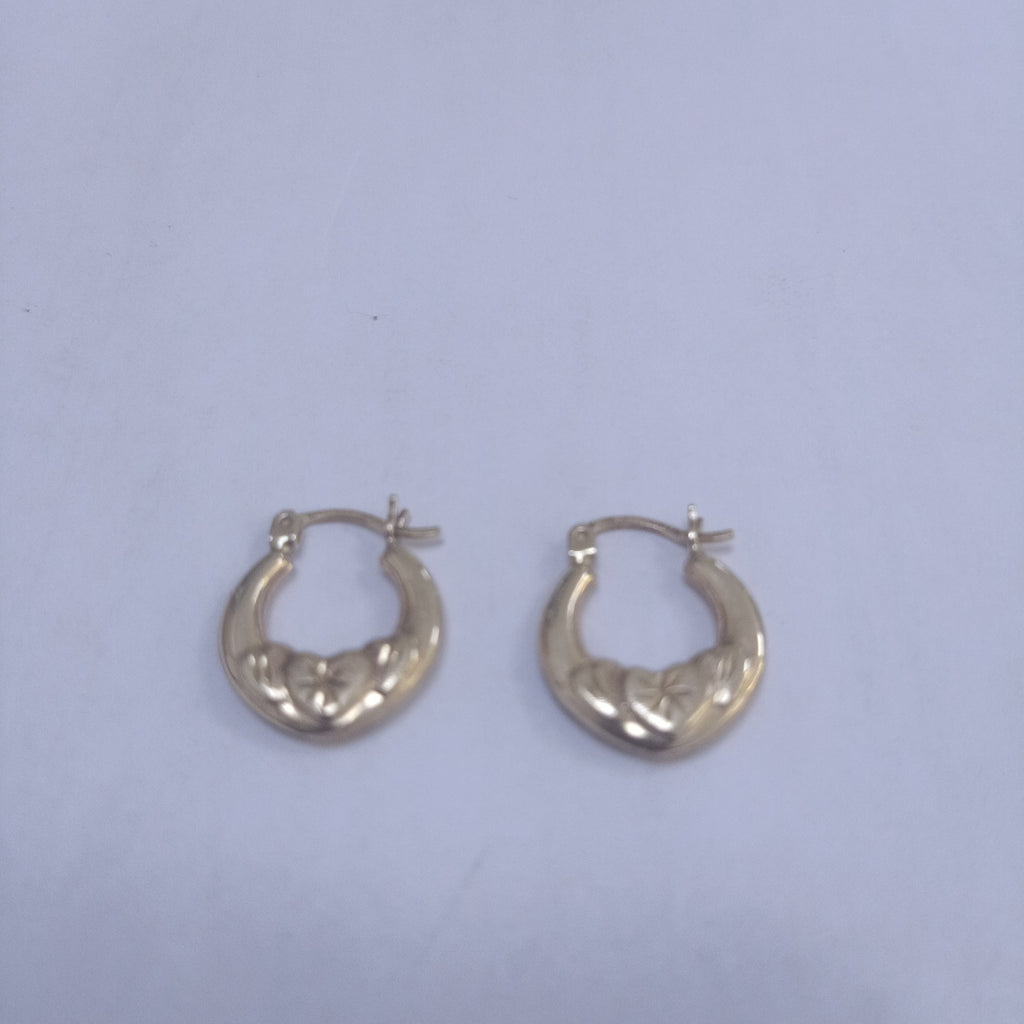 ARRACADAS PAR ORO 14 K 1.9 GRMS (SEMINUEVO)