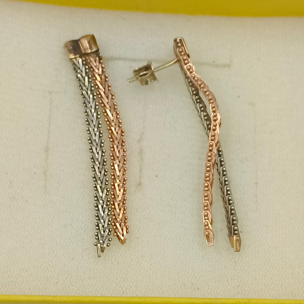 BROQUELES PAR ORO 14 K 5,20 GRMS (SEMINUEVO)