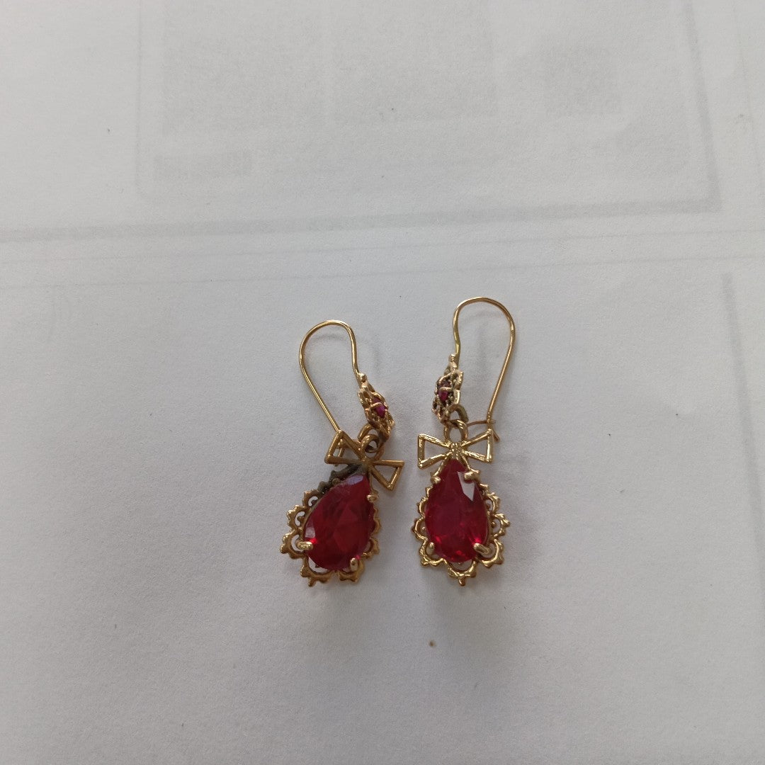 ARETES PAR ORO 14 K 6.5 GRMS (SEMINUEVO)