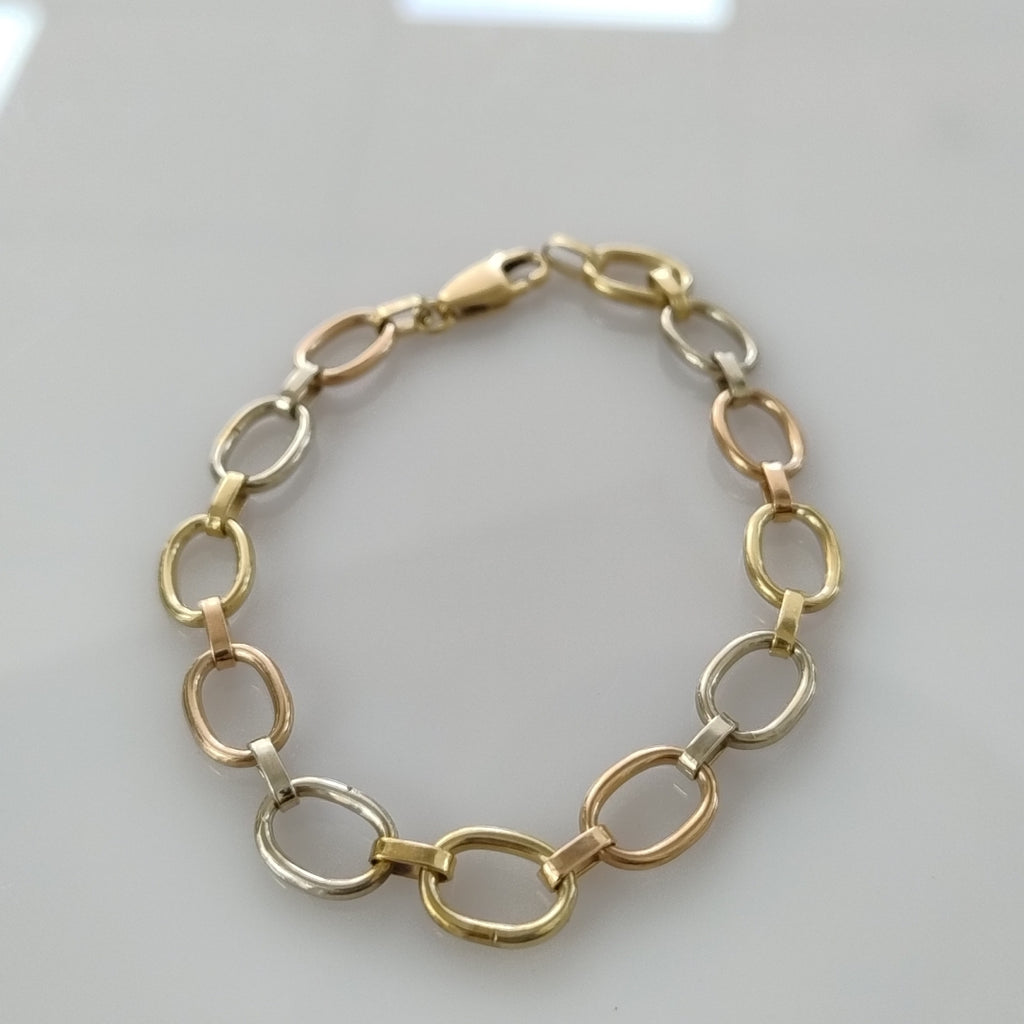 PULSERA ORO 14 K 9.3 GRMS (SEMINUEVO)