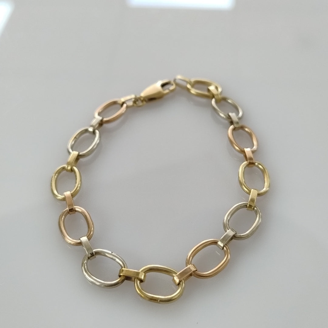PULSERA ORO 14 K 9.3 GRMS (SEMINUEVO)