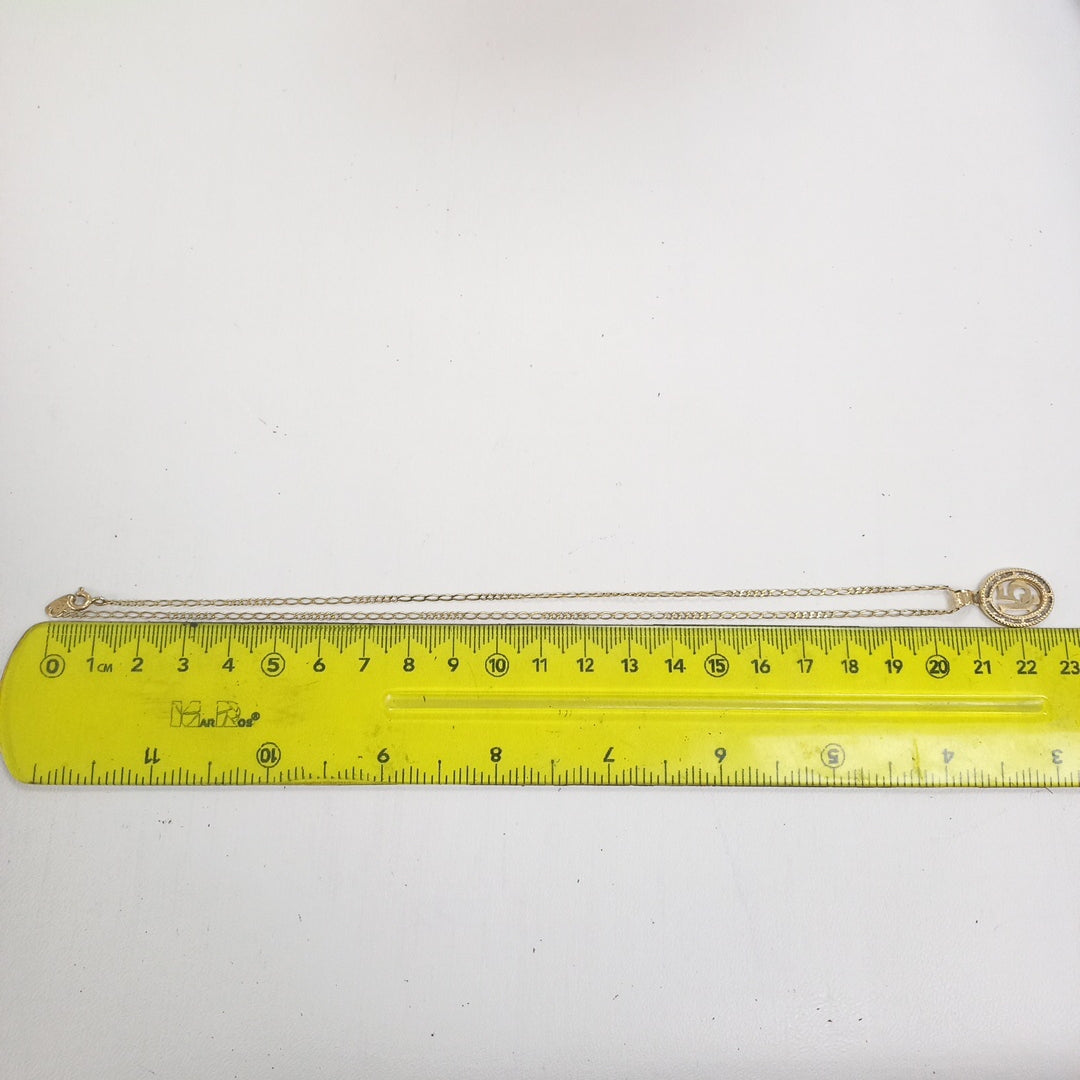 GARGANTILLA ORO 14 K 2.9 GRMS (SEMINUEVO)