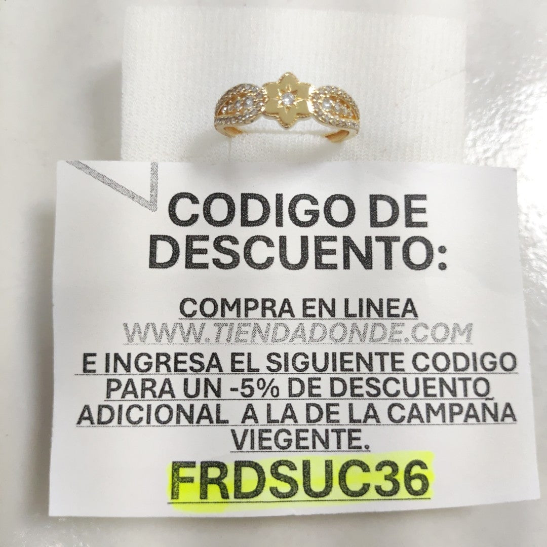 ANILLOS DAMA ORO 14K 2.4 (NUEVO)