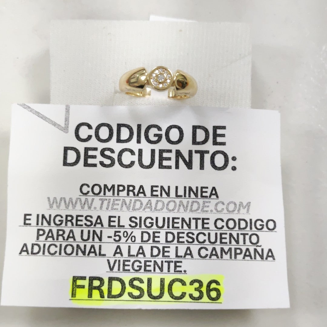 ANILLOS DAMA ORO 14K 2.7 (NUEVO)