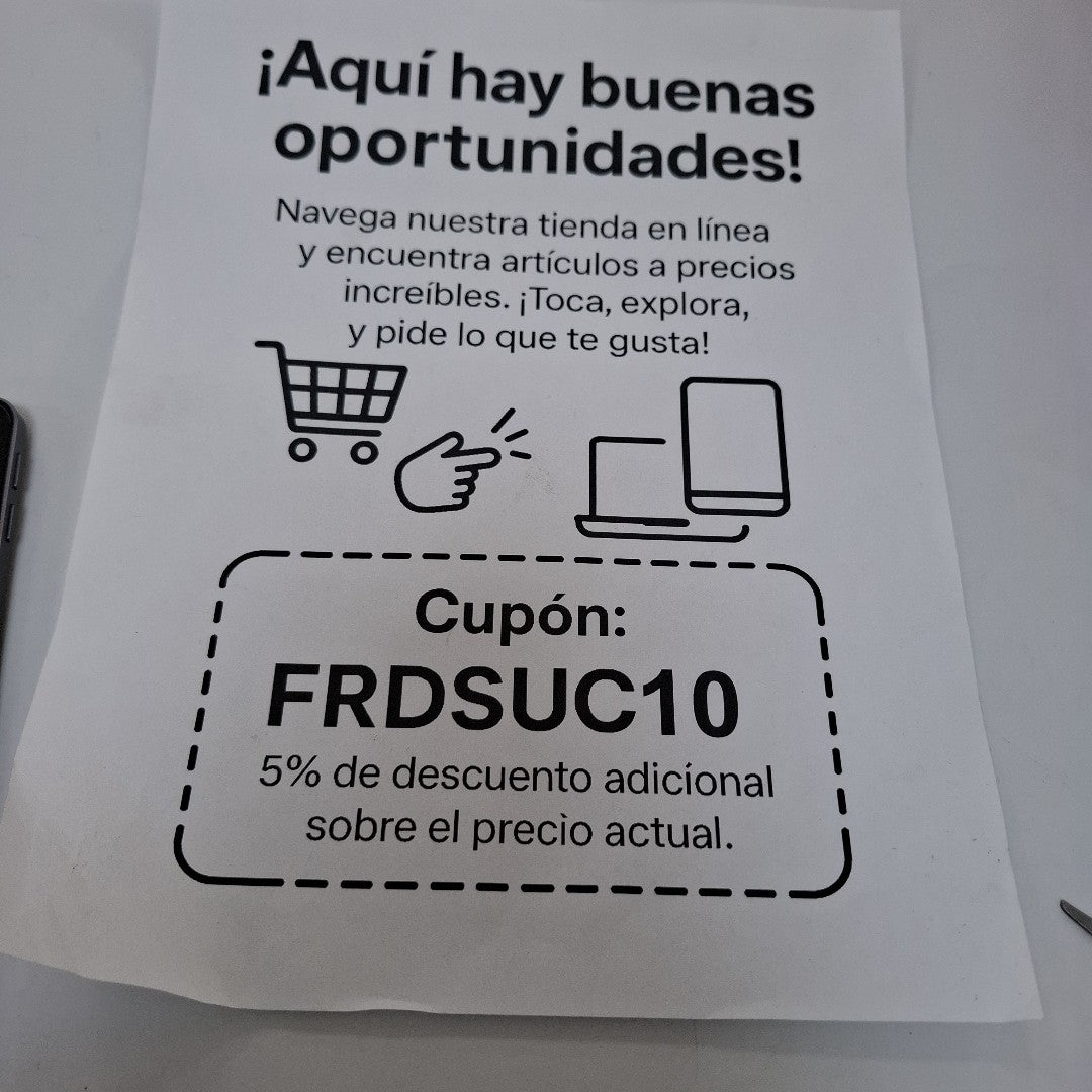 TABLETA LENOVO IDEATAB TB336FU (2025) 128 GB 4 GB RAM (SEMINUEVO)