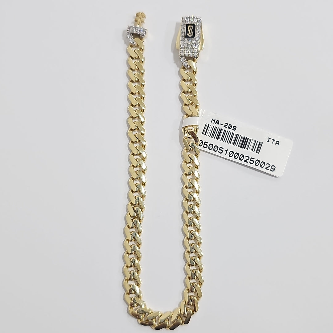 PULSERA MONACO ORO 14K 5.8 (NUEVO)