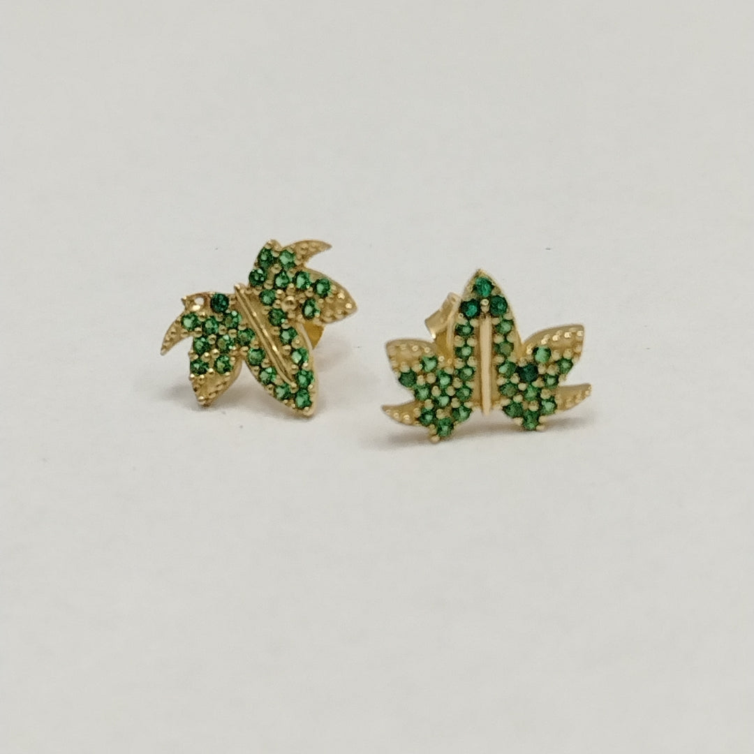 BROQUELES ORO 14K 1.5 (NUEVO)