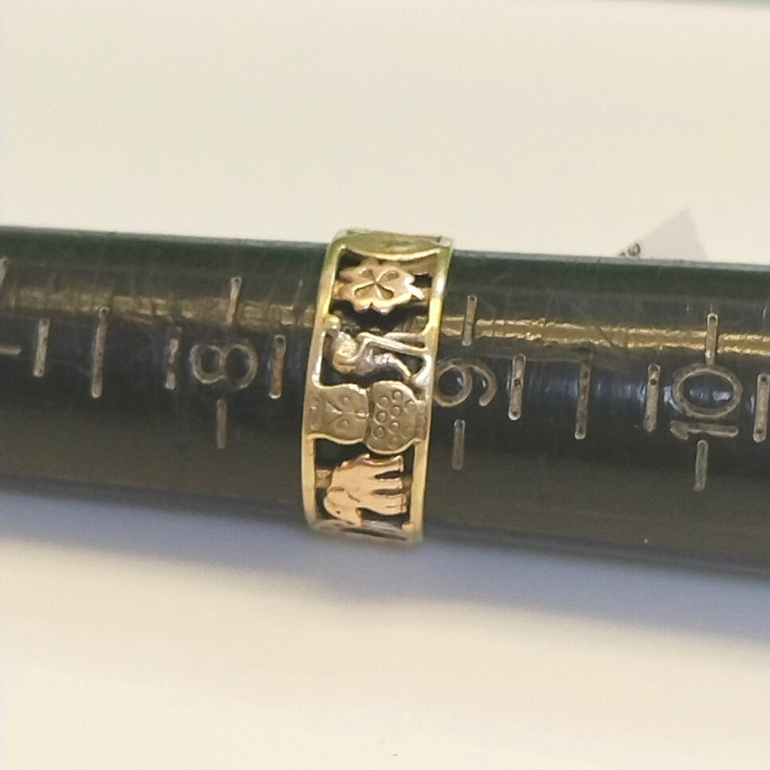 ARGOLLA DE LA SUERTE ORO 8 K 2.6 GRMS (SEMINUEVO)