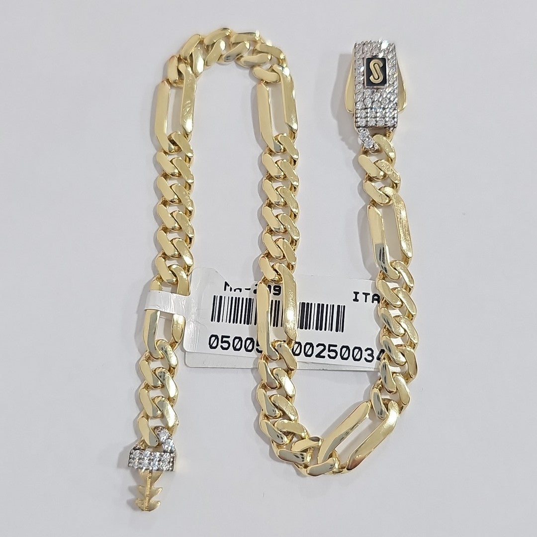 PULSERA MONACO ORO 14K 5.2 (NUEVO)