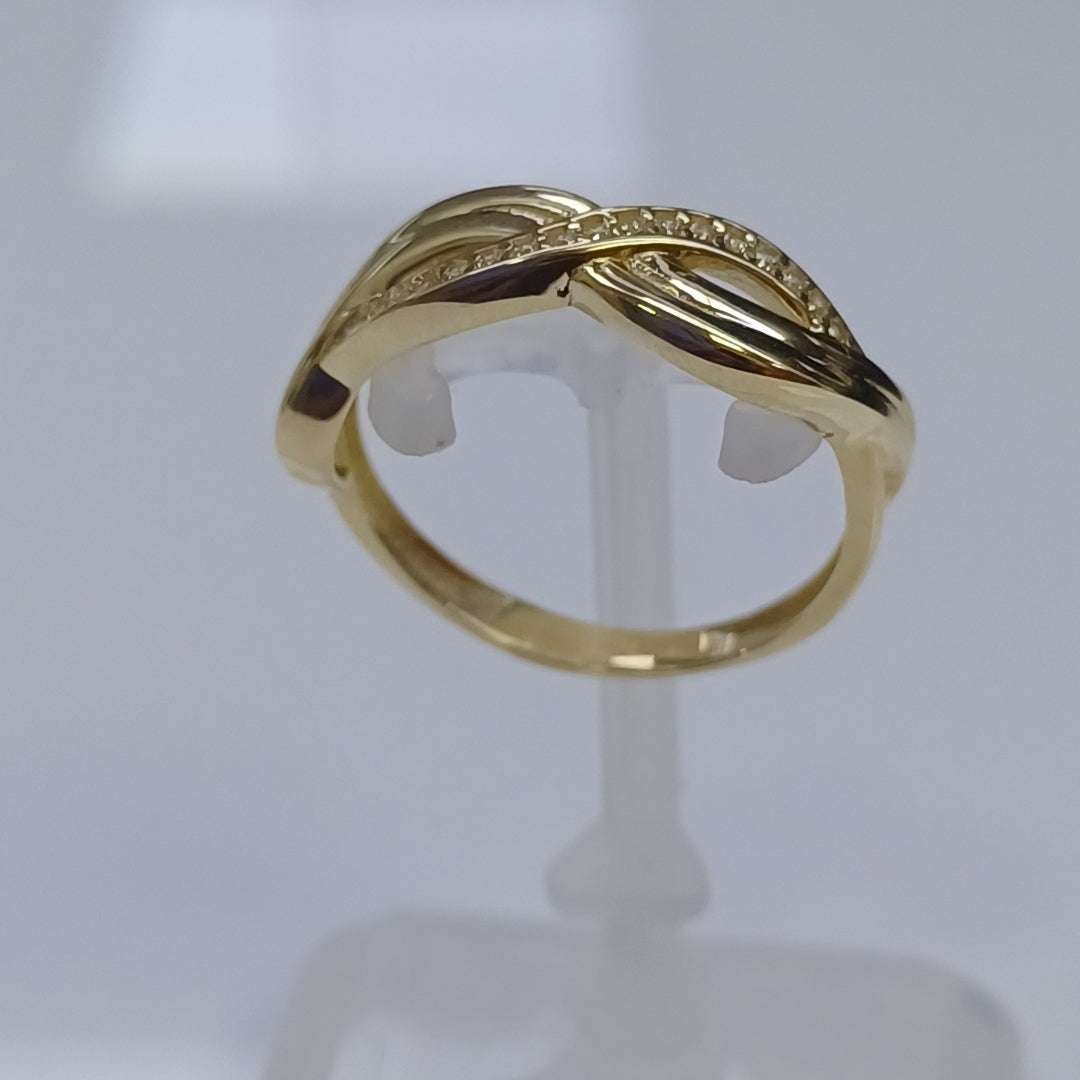 ANILLOS DAMA ORO 14K 2 (NUEVO)