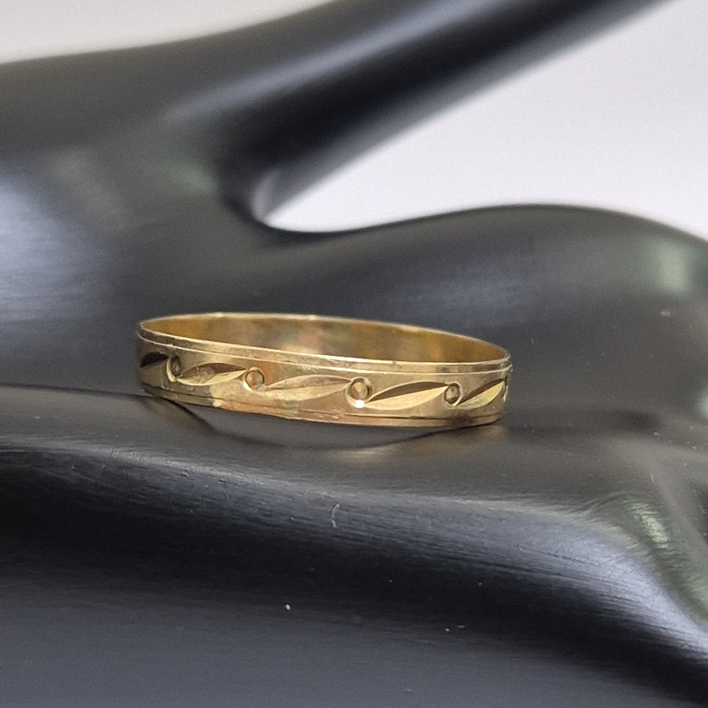 ARGOLLA ORO 14 K 1.2 GRMS (SEMINUEVO)